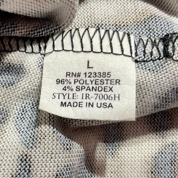 Animal Print Open Front Cardigan Sz L Isabella Rodriguez - Picture 6 of 10